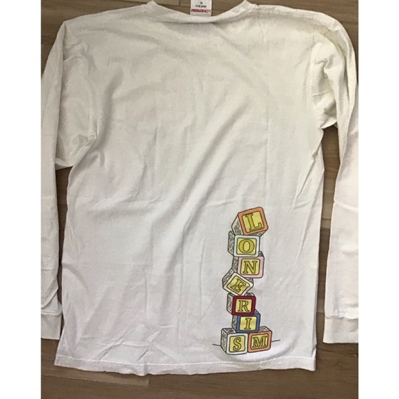 Vintage Lonerism Long Sleeve Band Tee M - Picture 2 of 7